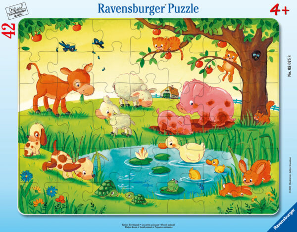 Ravensburger Frame Puzzle 42 pc Little Animal Friends 1