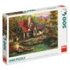 Dino Puzzle 500 pc Cottage near the lake 9
