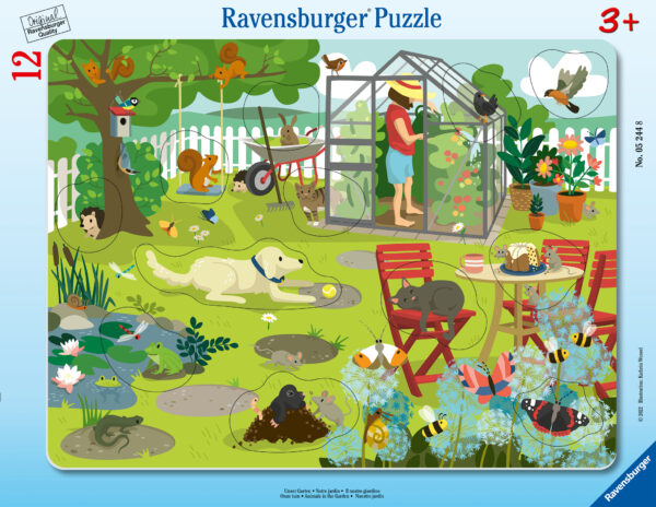 Ravensburger Frame Puzzle 12 pc Our Garden 1