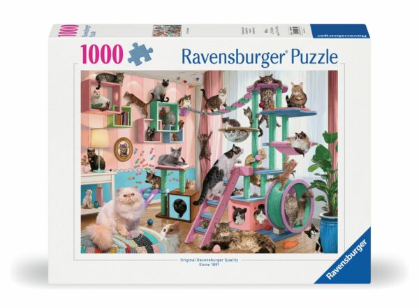 Ravensburger Puzzle 1000 pc Cat Room Paradise 1