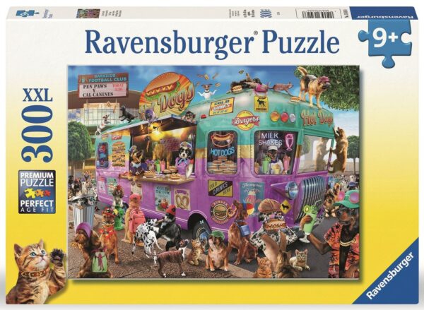 Ravensburger Puzzle 300 pc Hot Dog Queue 1