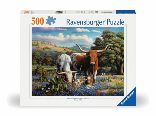 Ravensburger Puzzle 500 pc Loving Cattle 1