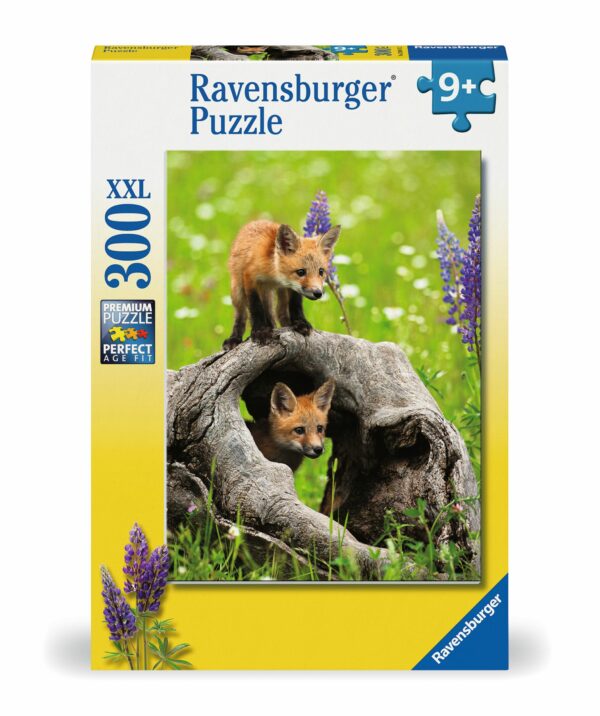 Ravensburger Puzzle 300 pc Curious Foxes 1