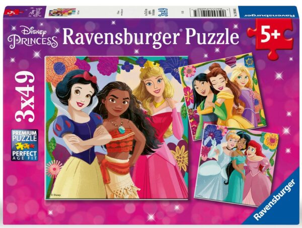 Ravensburger Puzzle 3x49 pc Disney Princesses 1