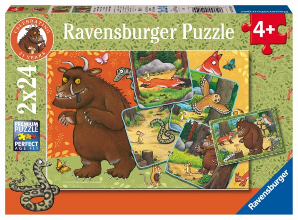Ravensburger Puzzle 2x24 pc Forest Dwellers 1