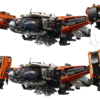 LEGO Technic VTOL Heavy Cargo Spaceship LT81 7