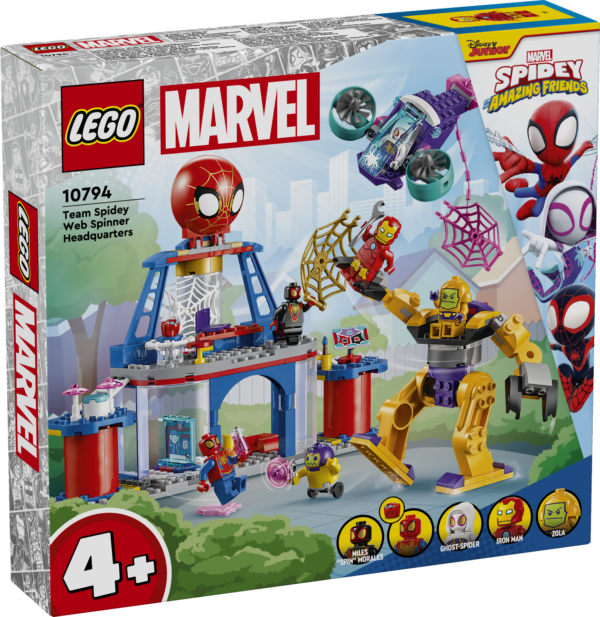 LEGO Spidey Team Spidey Web Spinner Headquarters 1