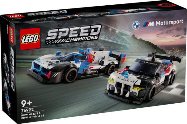 LEGO Speed ​​Champions BMW M4 GT3 & BMW M Hybrid V8 Race Cars 1