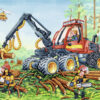 Ravensburger Puzzle 2x24 pc Diggers at Work 13
