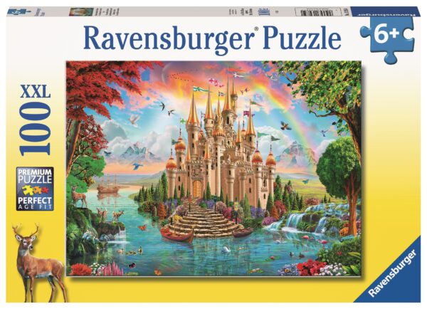 Ravensburger puzzle 100 pc Rainbow castle 1