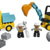 LEGO DUPLO Truck & Tracked Excavator 7