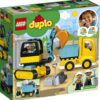 LEGO DUPLO Truck & Tracked Excavator 13