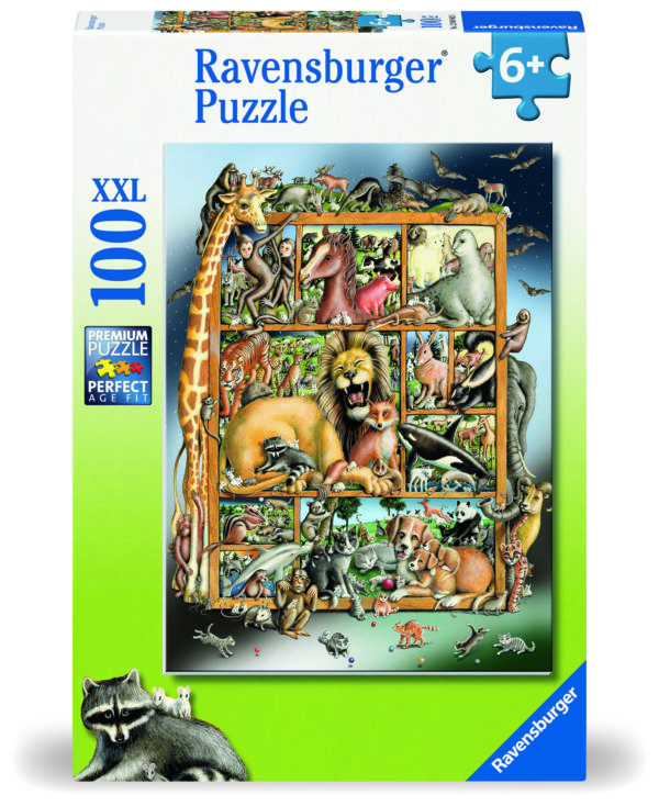 Ravensburger puzzle 100 pc Animals on a Picture Frame 1