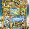 Ravensburger puzzle 200 pc Reptiles on a Picture Frame 5