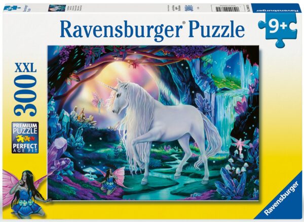 Ravensburger puzzle 300 pc Magic Forest Unicorn 1