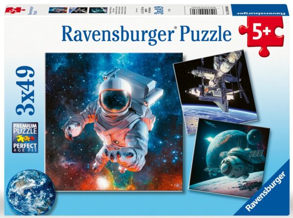 Ravensburger puzzle 3x49 pc Space 1