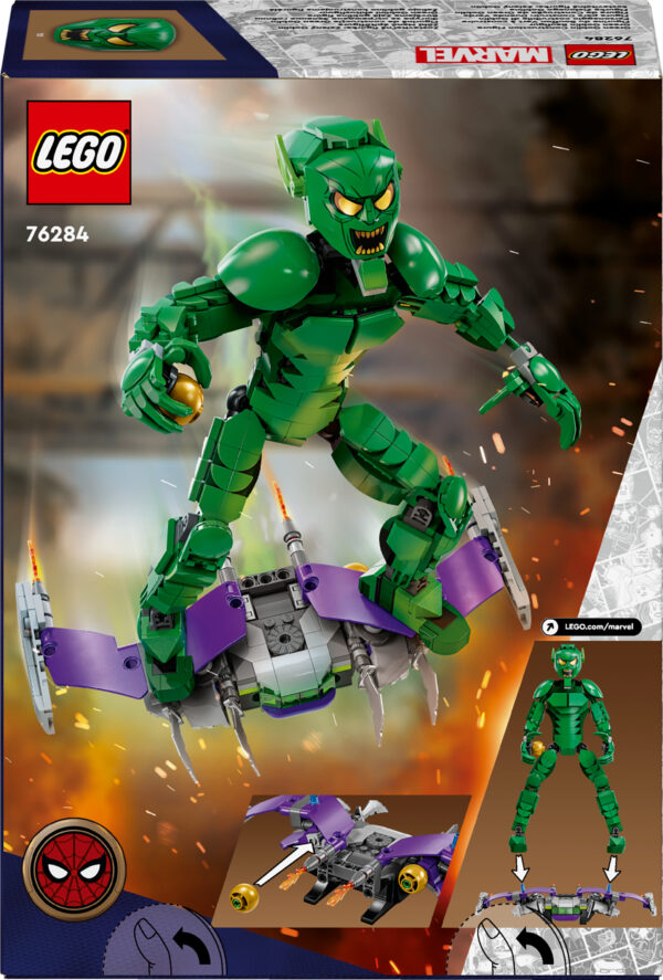LEGO Marvel Green Goblin Construction Figure 1