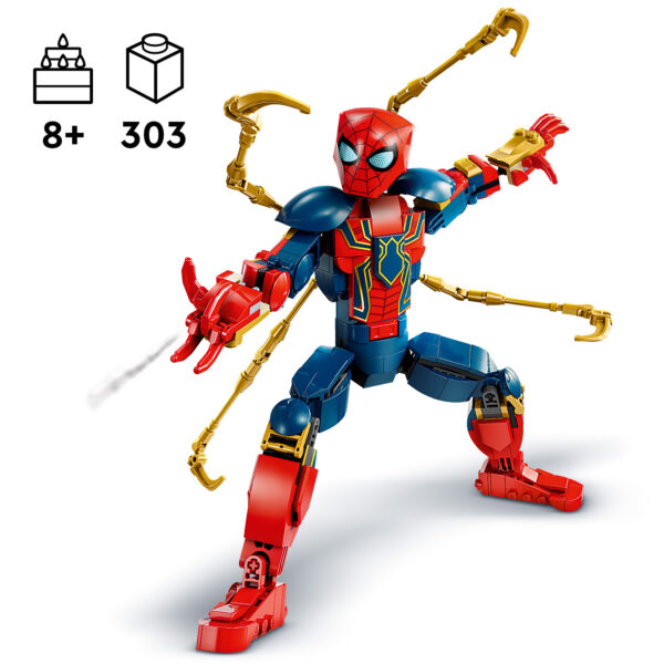 LEGO Marvel Iron Spider-Man Construction Figure 1