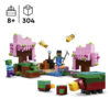 LEGO Minecraft The Cherry Blossom Garden 9