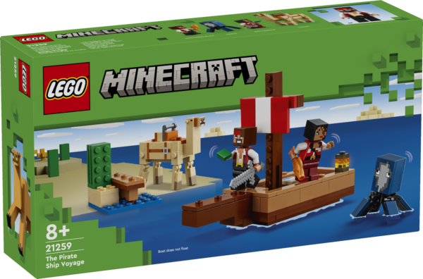 LEGO Minecraft The Pirate Ship Voyage 1