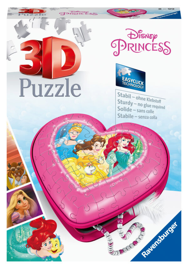 Ravensburger 3D Puzzle Disney Heart Box 1