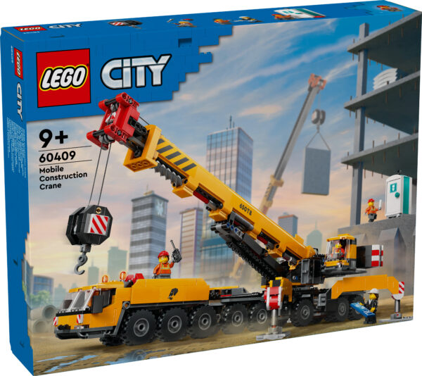 LEGO City Yellow Mobile Construction Crane 1