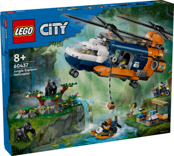 LEGO City Jungle Explorer Helicopter at Base Camp 1