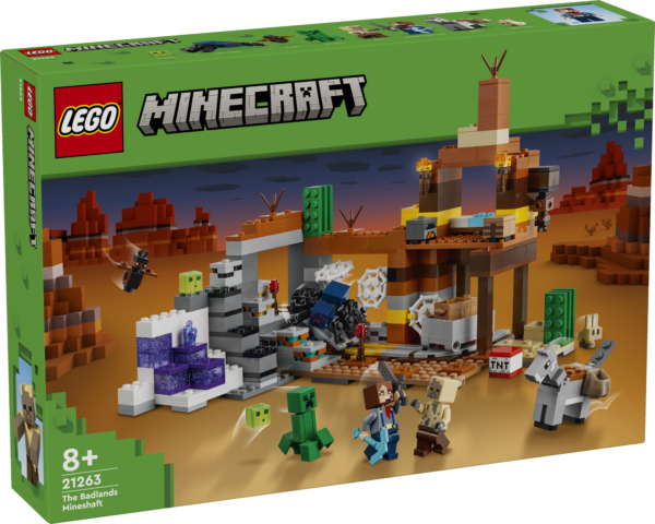 LEGO Minecraft The Badlands Mineshaft 1