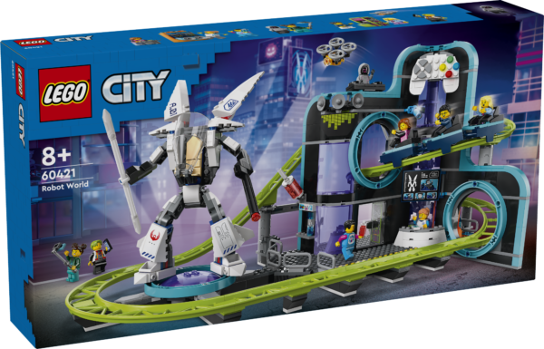 LEGO City Robot World Roller-Coaster Park 1