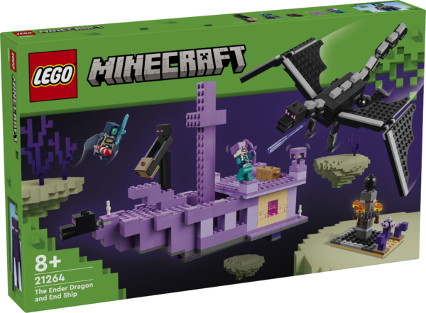 LEGO Minecraft The Ender Dragon and End Ship 1