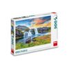 Dino Puzzle 500 pc Icelandic Waterfalls 3