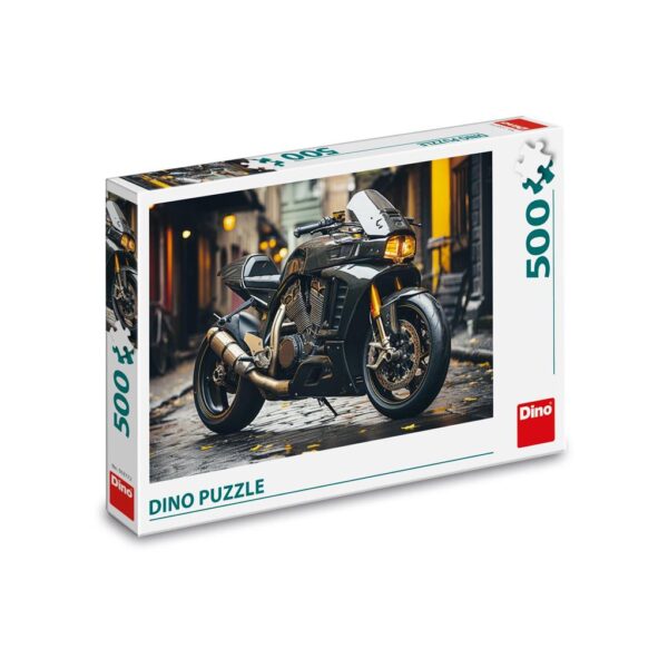 Dino Puzzle 500 pc Motorcycle 1