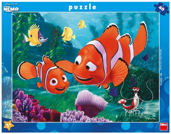 Dino Frame Puzzle 40 pc, Disney Finding Nemo 1