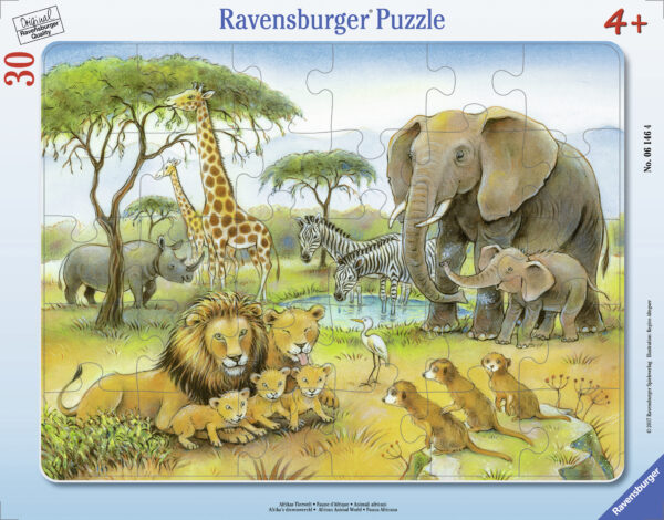 Ravensburger Frame Puzzle 30 pc Africa's Wildlife 1