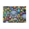 Dino Puzzle 1000 pc Colorful Fishes 5