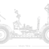 LEGO Technic NASA Apollo Lunar Roving Vehicle - LRV 7