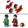 LEGO Super Heroes Iron Man with Bike and The Hulk 13