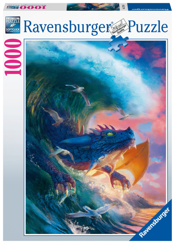 Ravensburger Puzzle 1000 pc Powerful Dragon 1