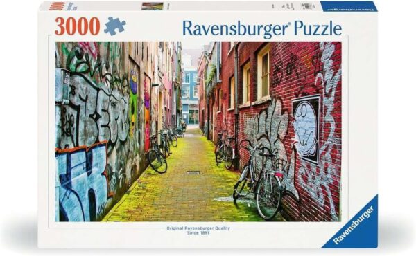 Ravensburger Puzzle 3000 pc Street Art in Amsterdam 1