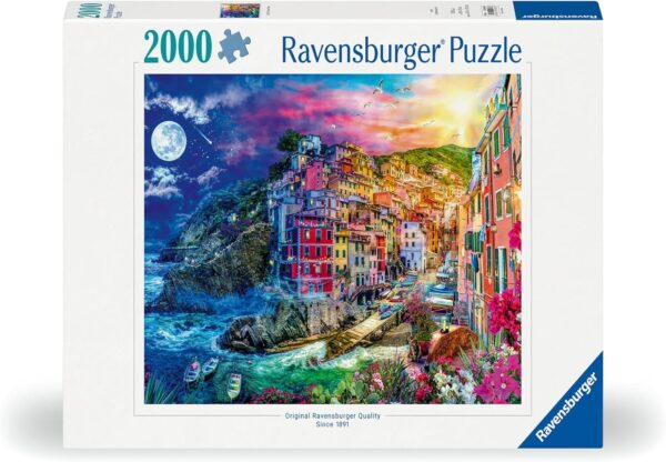 Ravensburger Puzzle 2000 pc Colorful Cinque Terre 1