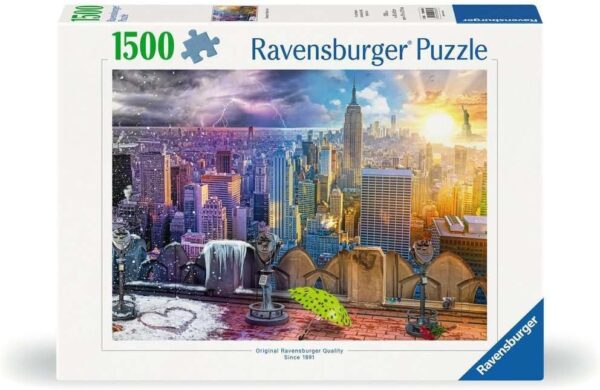 Ravensburger Puzzle 1500 pc Seasons in New York 1