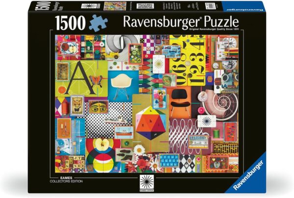 Ravensburger Puzzle 1500 pc Eames Variations 1