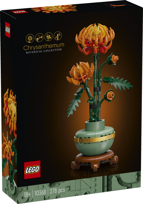 LEGO Icons Chrysanthemum 1