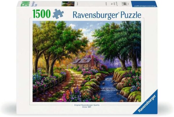 Ravensburger Puzzle 1500 pc A House by the Lake 1