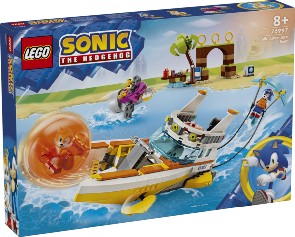 LEGO Sonic the Hedgehog Tails' Adventure Boat 1