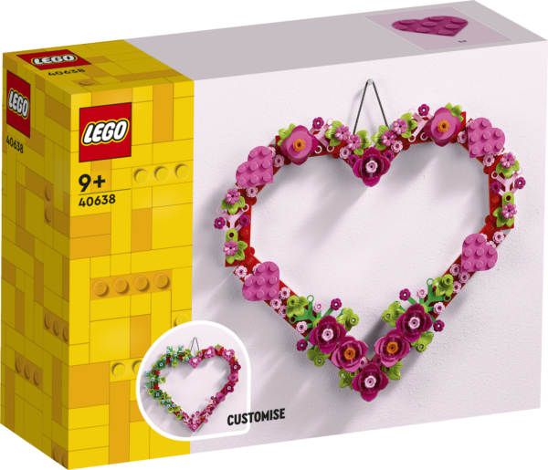 LEGO Icons Heart Ornament 1