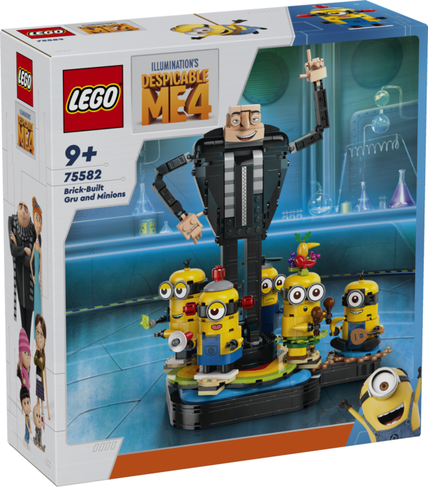 LEGO Minions Brick-Built Gru and Minions 1