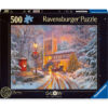 Ravensburger Glow-In-The-Dark Puzzle 500 pc Magical Christmas 3