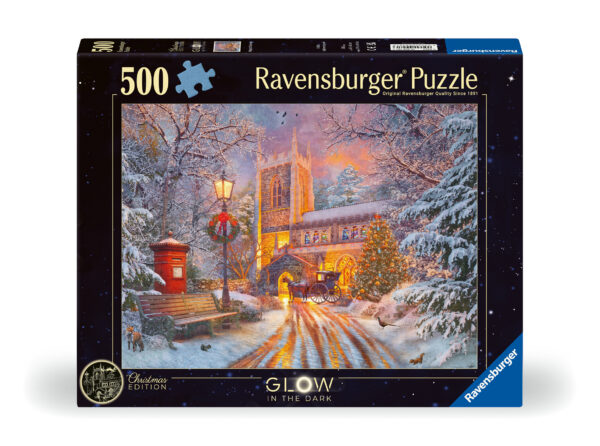Ravensburger Glow-In-The-Dark Puzzle 500 pc Magical Christmas 1